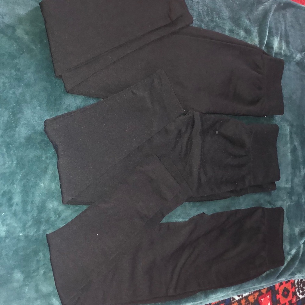 3 pairs of black leggings -selling as a bundle